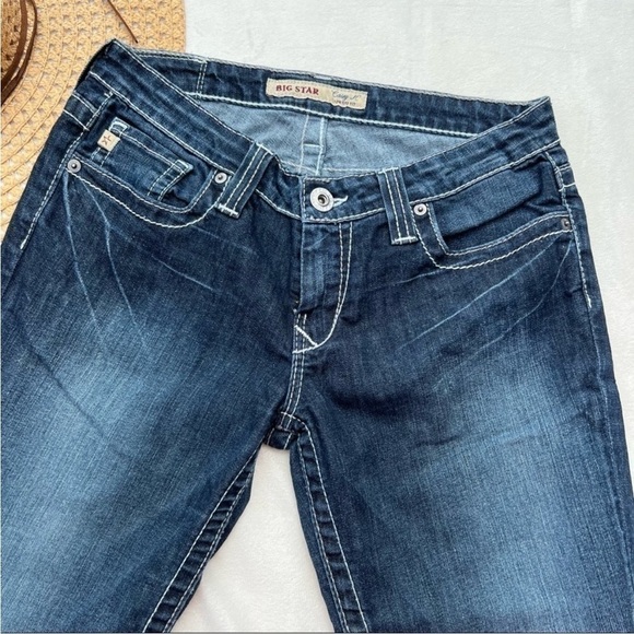 Big Star Casey K Low Rise Crop Jeans - Picture 4 of 8